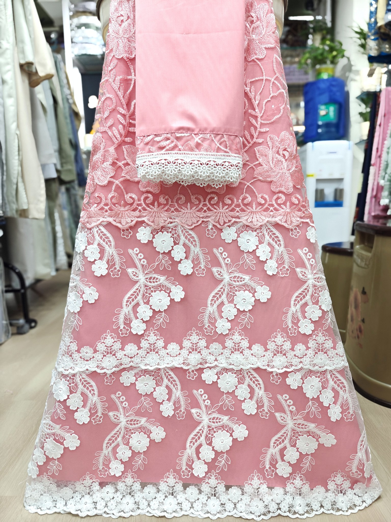  Peach Full Lace Rida